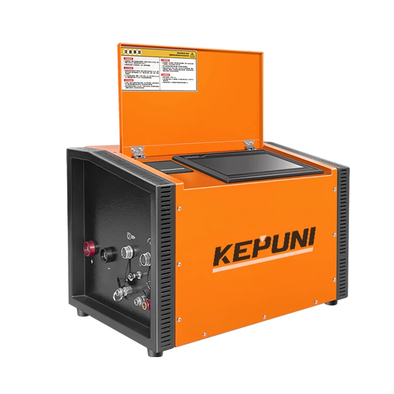 Closed orbital tube head welding machine integrated control power supply