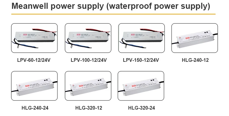 LED pixel driver for strip light christmas light DC5V/12V/24V/48V waterproof power supply
