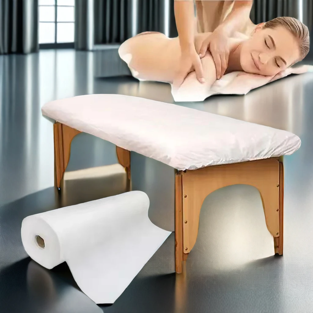 2024 winning products Eco-friendly non woven fabric 100% PP spunbond  bed sheet for bathing center