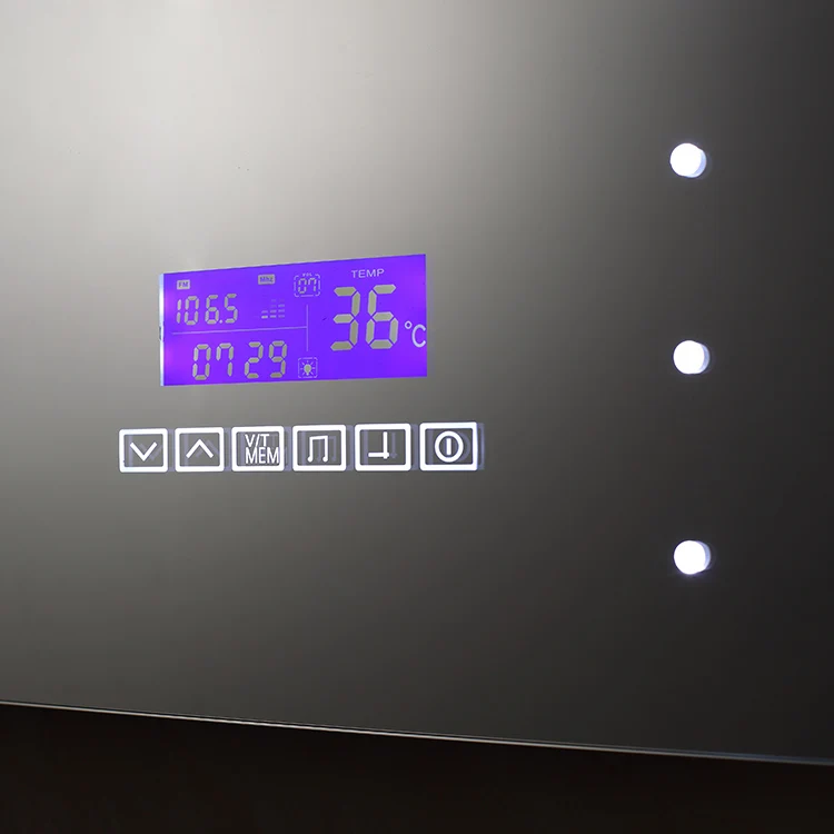 Large Bathroom Makeup Rectangle Led Mirror Led Lighted Cosmetic Mirror With Led Lights Magnifier