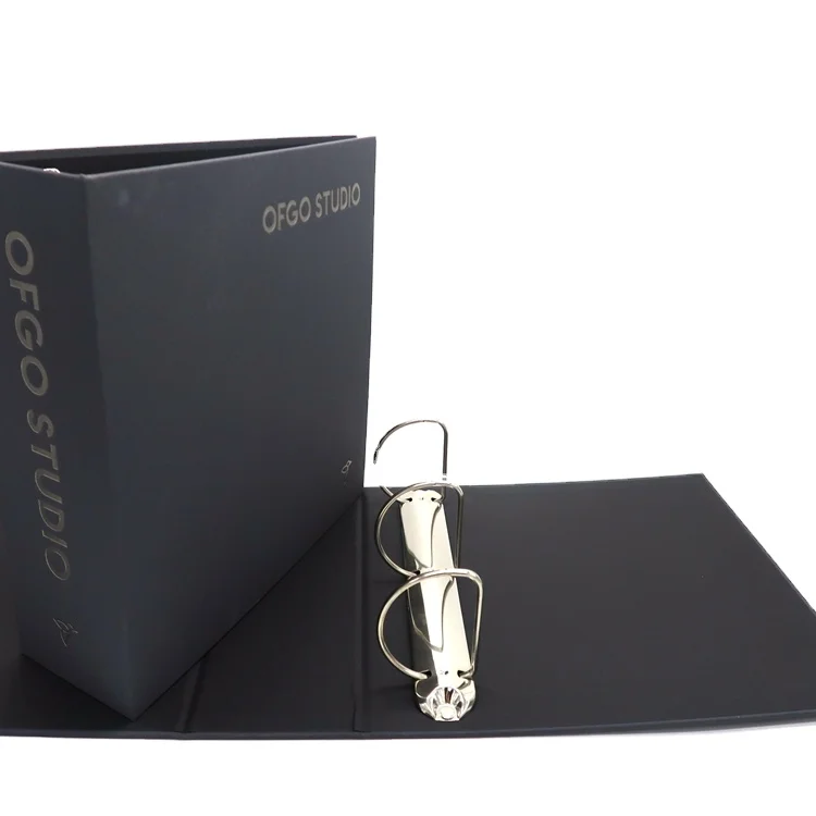 Папка для бумаг формата А4 на 2/3/4 отверстия с принтом под заказ, папка для файлов, оптовая продажа с 2/3/4 кольцами