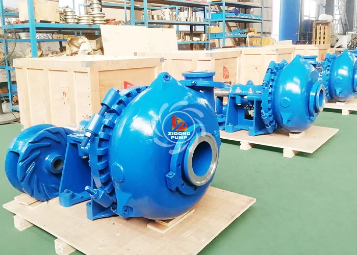 ZG-6/4D 4inch bare sand gravel pump match with motor or diesel engine for sand dredging