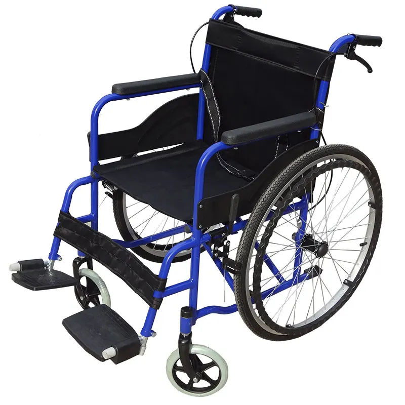 Manufacturer Low Price Home Use Foldable Support Sports Leisure Lightweight Manual Wheelchair