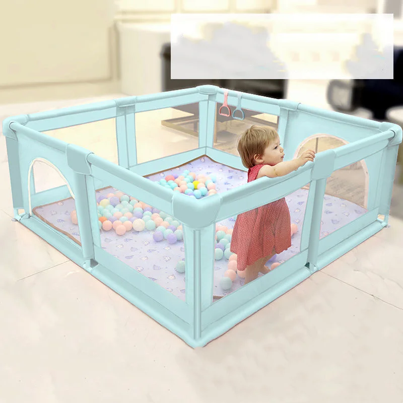 Wholesale Portable Toddler Indoor Square  Crawling Play Yard Firmly Safety Fence Large Baby Kids Playpens for Children