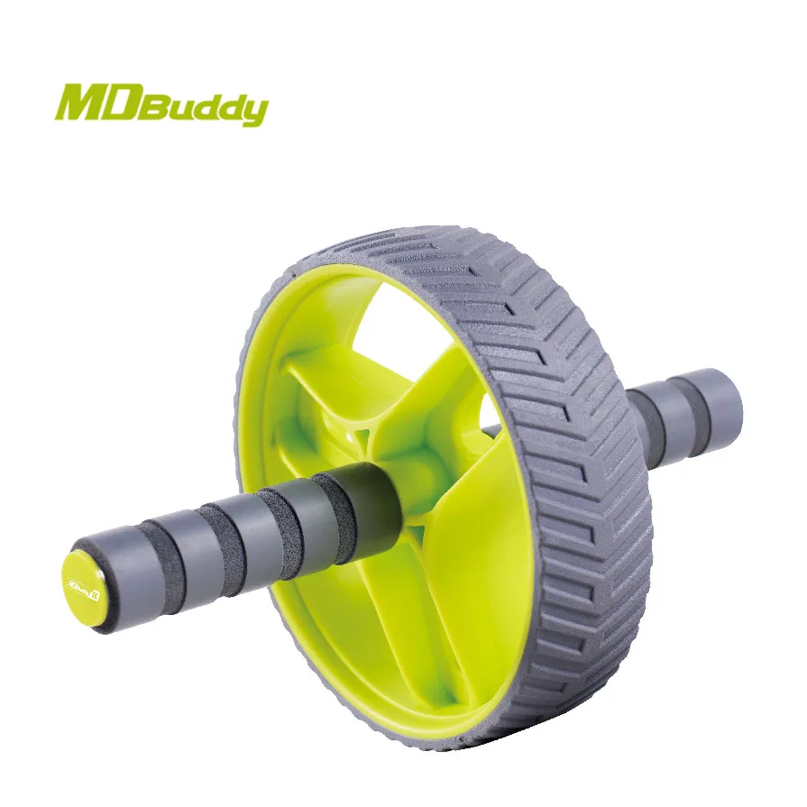 MDBuddy Core Strength Training Fitness AB Abdominal Roller Exercise Wheel