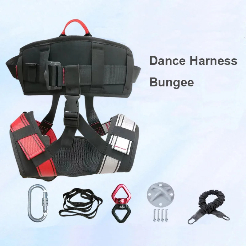 90kg Wholesale customized Flying Magic vitality belt Air Yoga Hanging bungee dance jumping bungee yoga dance