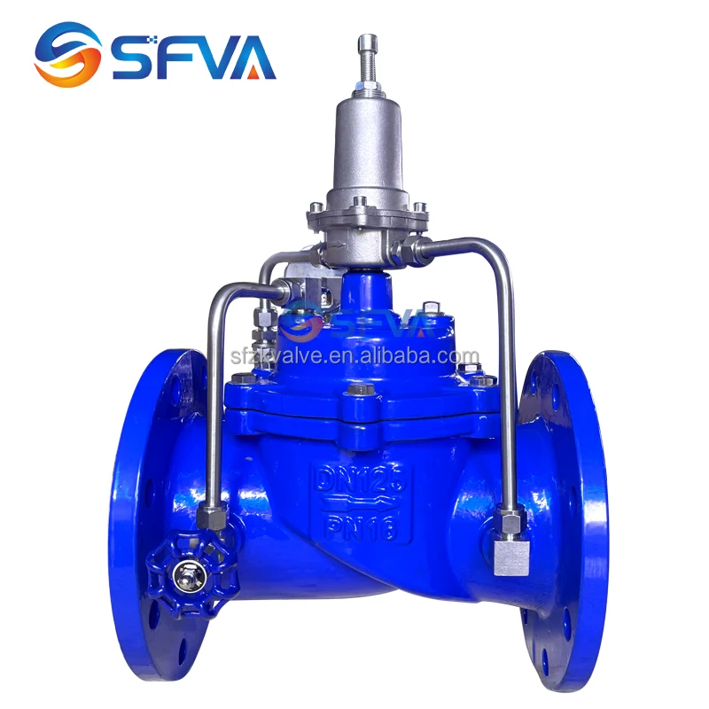 Ductiel iron 500X PN16 DN125 water pressure relief valve