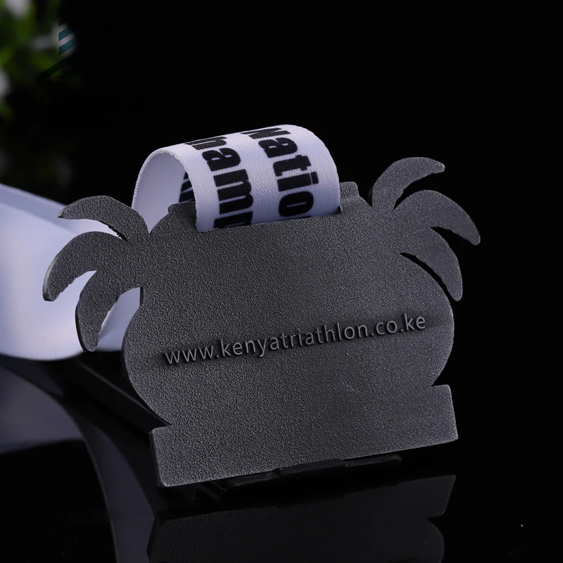 Чемпионат Кении Jiabo с мягкой эмалью, уникальная удивительная медаль многофункционального спорта для пляжа и бега