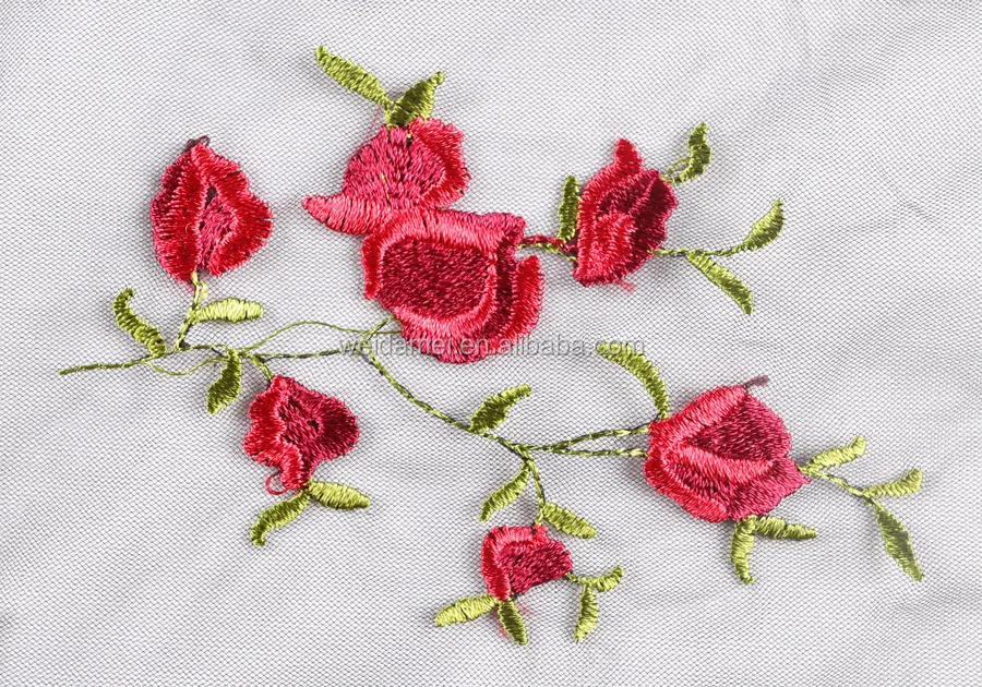 High quality flower black net embroidered mesh 135cm lace fabric