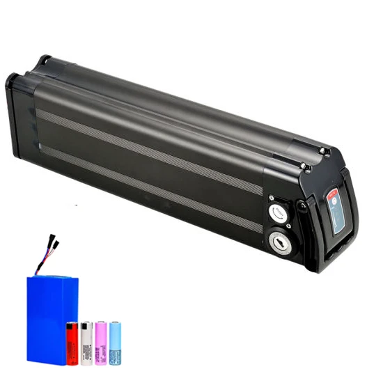 24V 10Ah 350W Li-ion E-bike Battery for Electric Bicycle Two Output 24v 10ah lithium silver fish battery pack