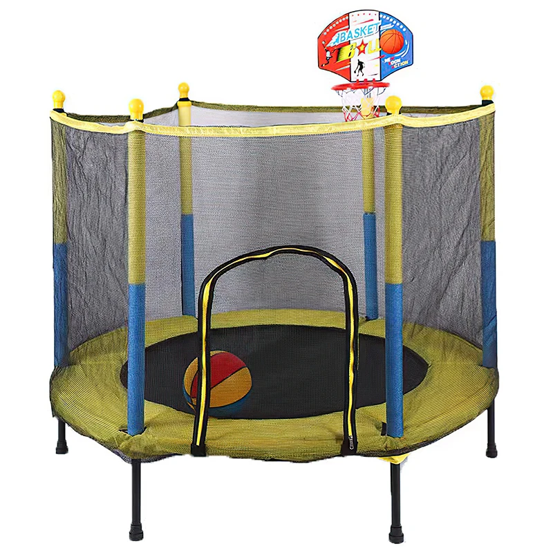 Wholesale Garden Playground Kids Trampoline With Safety Net Trampoline