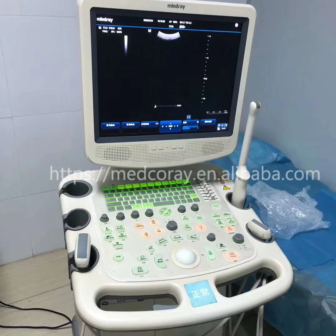 Refurbished & Used Mindray DC-3 trolley color doppler with 3 probes on sale