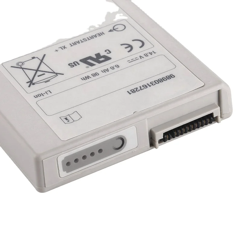 Литий-ионная батарея для Philips XL + 6600 мАч 989803167281 монитора HEARTSTART литий-ионная производства