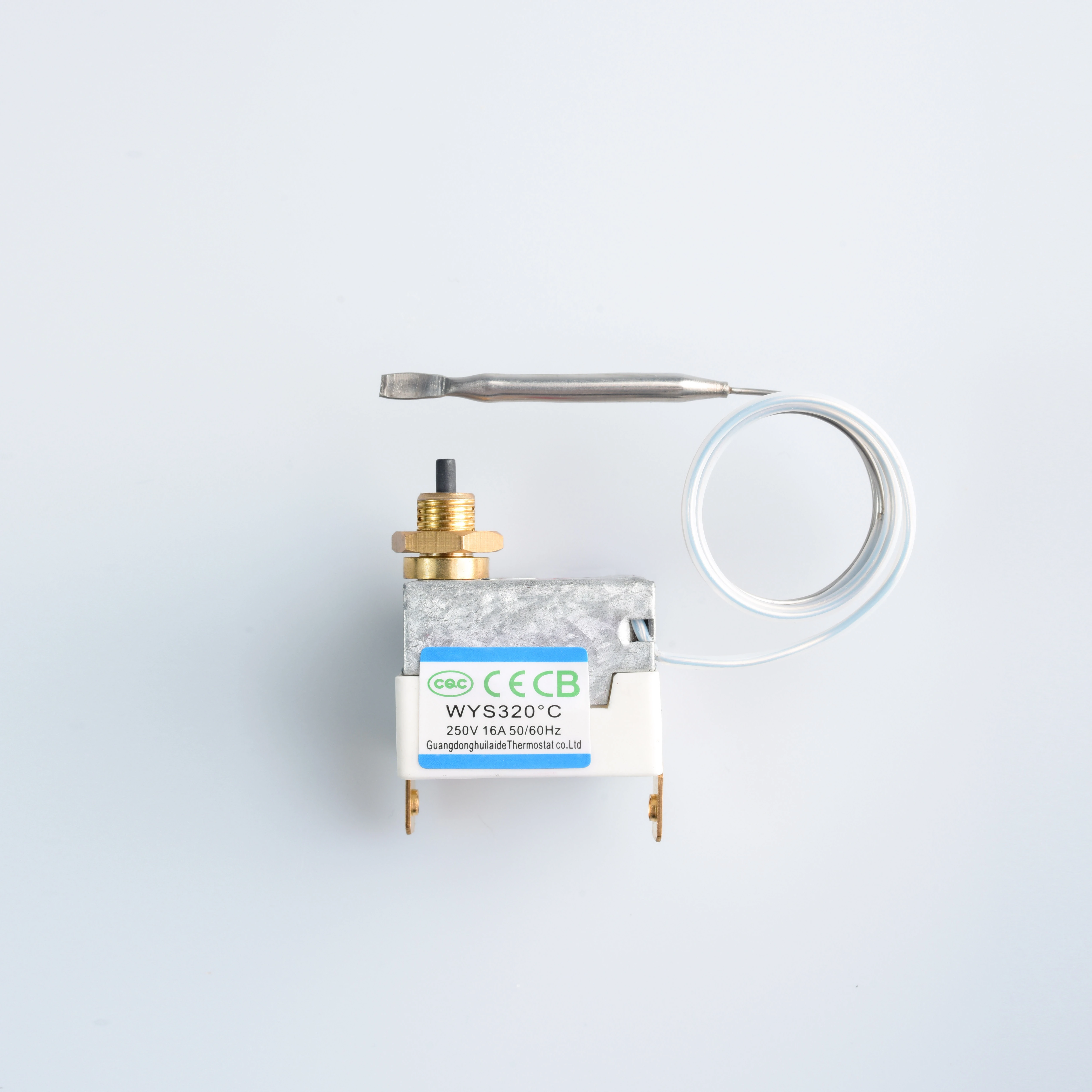 Hot Sale Manual Capillary Thermostat 300 Degree 16A 250V WYS Series Liquid Expansion Temperature Controller for Air fryer boilin