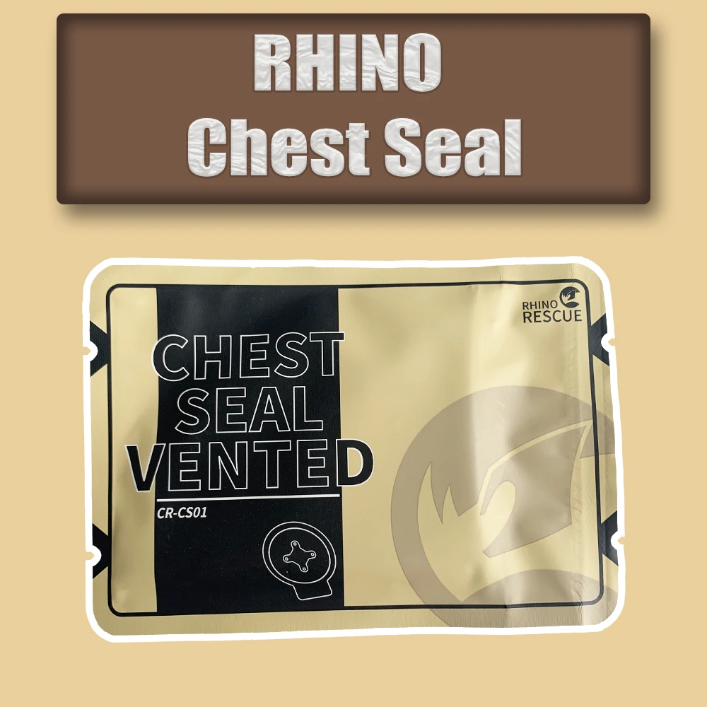 Emergency Wound Dressing Vented Chest Seal for Army
