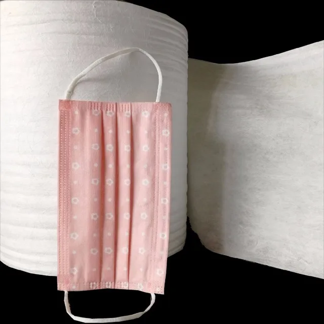 Нетканые рулоны pp гранулы нано расплава ткани ffp