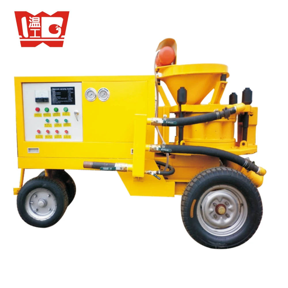 CE approved! 9m3/h concrete wet mix shotcrete machine