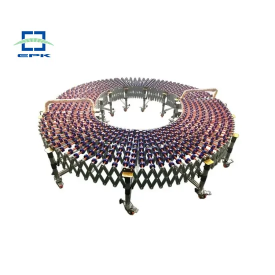 High Quality Retractable Power Saving Skate Wheel Gravity Roller Conveyor