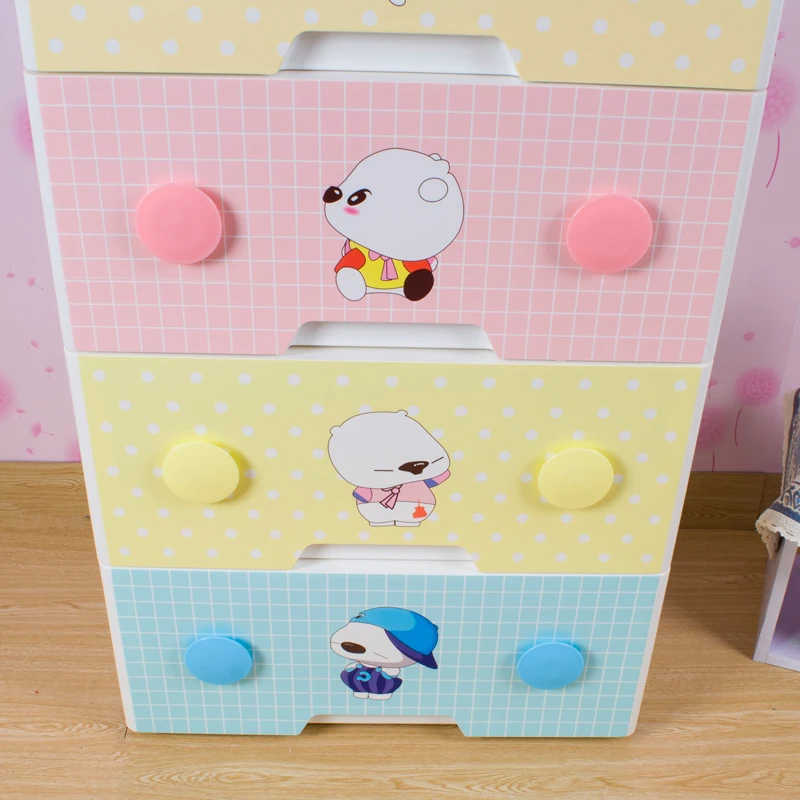 5 Layers Multi-function Wholesale High Quality Plastic Drawers Cabinets Storage  Plastic Drawer Baby Toys Storage Box
