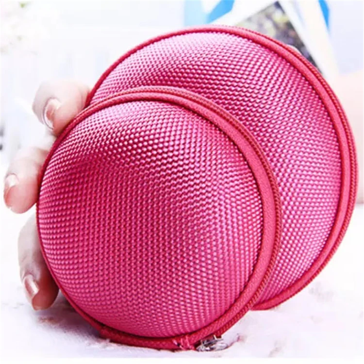Лидер продаж, цветной водонепроницаемый переносной чехол для наушников EVA на молнии
