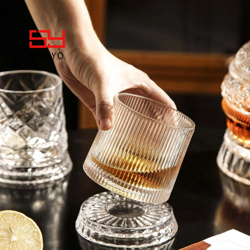 Luxcury Style Decanter Sets Top Grade Iceberg Professional Whiskey  Glass Crystal Wine Whiskey Decanters