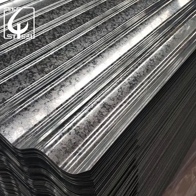 G30 G60 G90 Astm A653 Galvalume Corrugated Sheet Zinc Roofing Sheets Weight Galvanized Metal Sheets Roofing