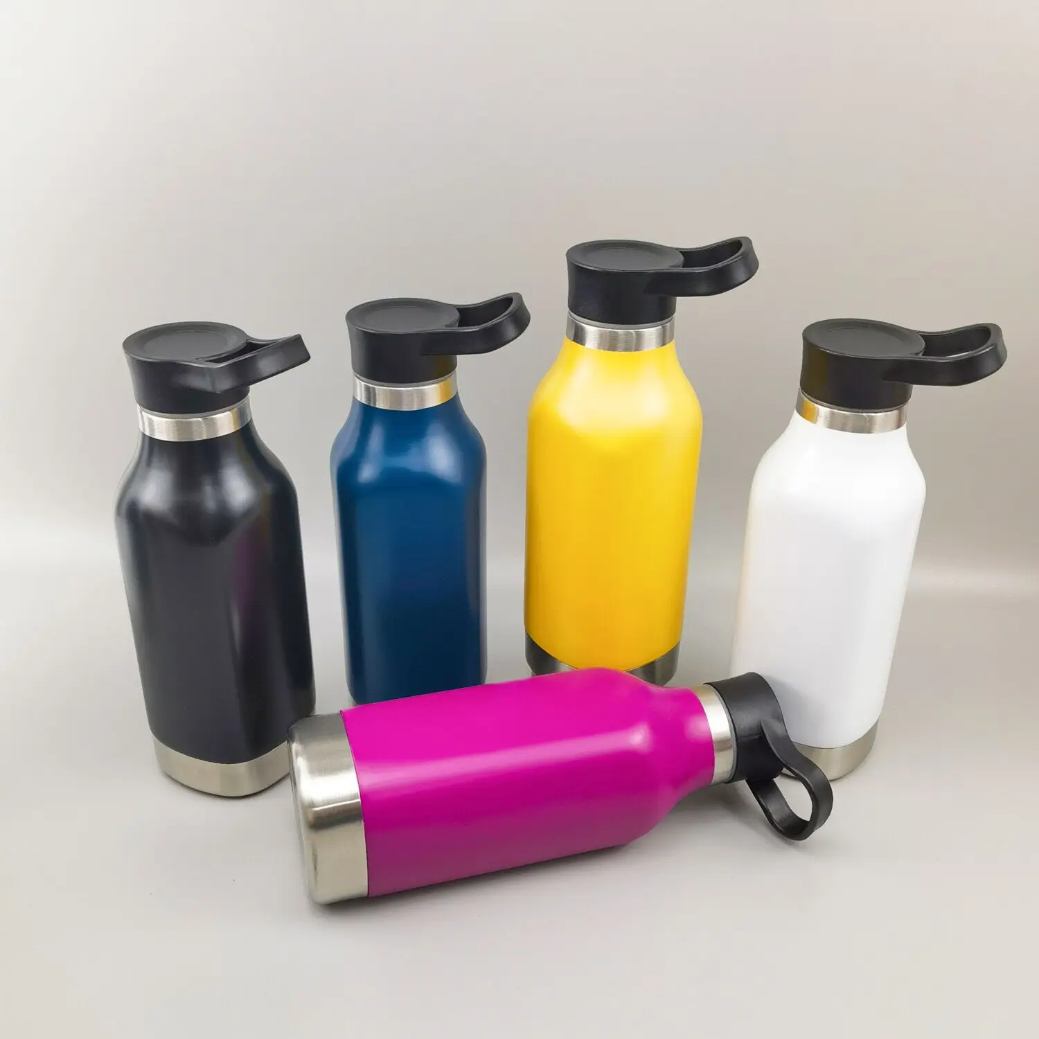 Custom Color 304 Stainless Steel Double Wall 500ML Vacuum Sealed Thermal Cup Travel Bottle