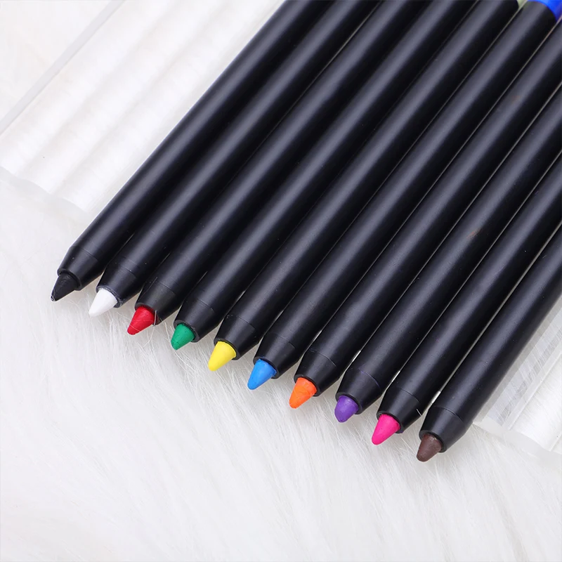 Wholesale Private Label Waterproof Colorful Gel Kohl Eyeliner Pencil