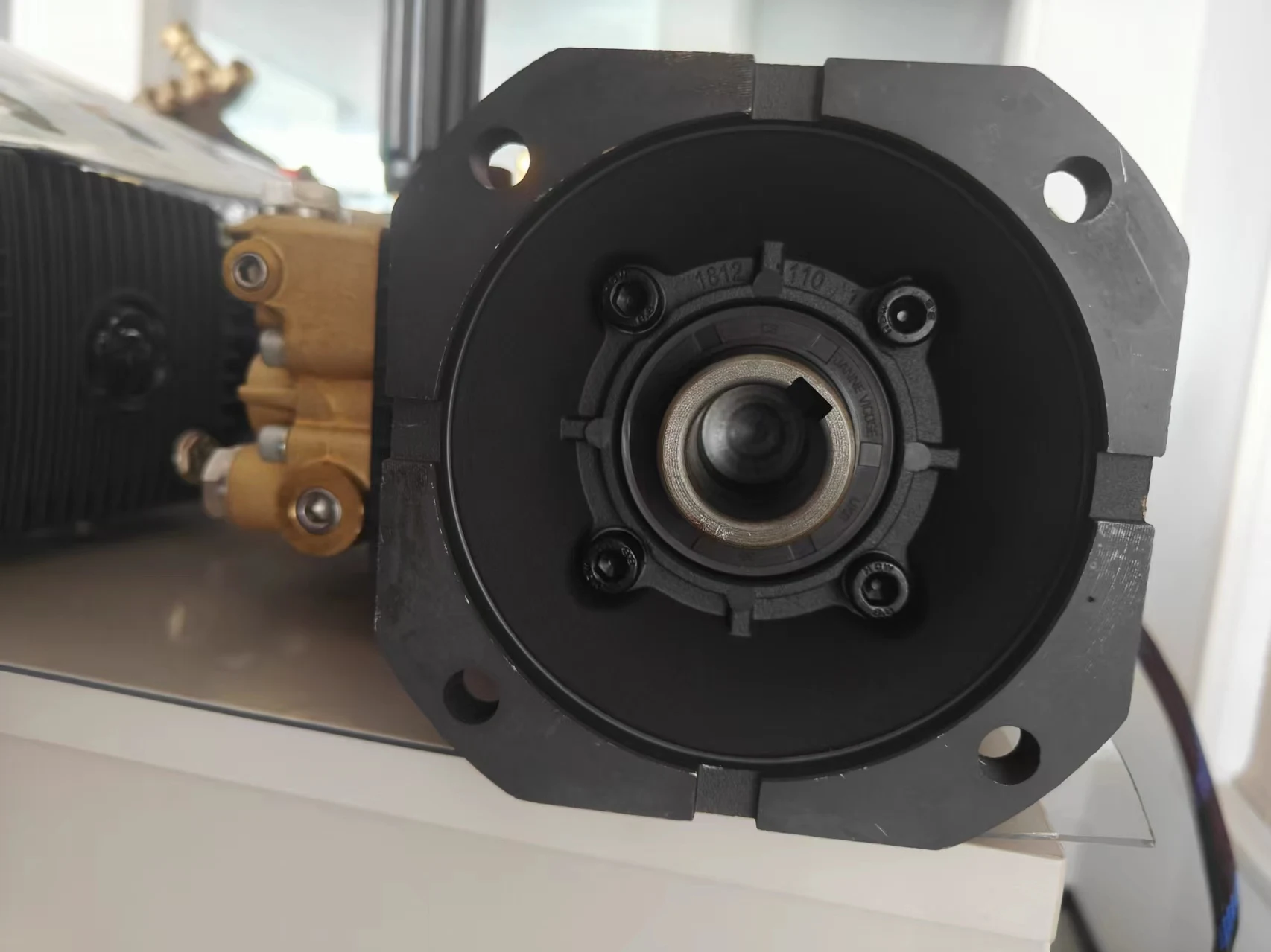 2818B High Pressure Water Pump 150Bar 50Lpm For Washing Machine Replacement Electric Piston Pump