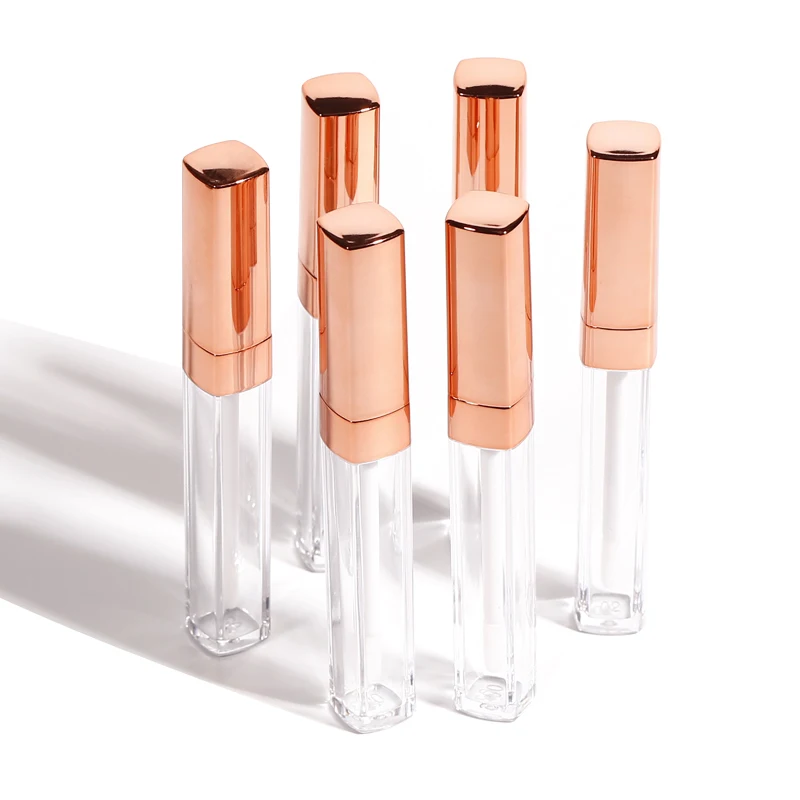 Clear mini lip gloss tubes with light , unique classy lip gloss tubes pretty , vendor empty lip gloss tubes with logo