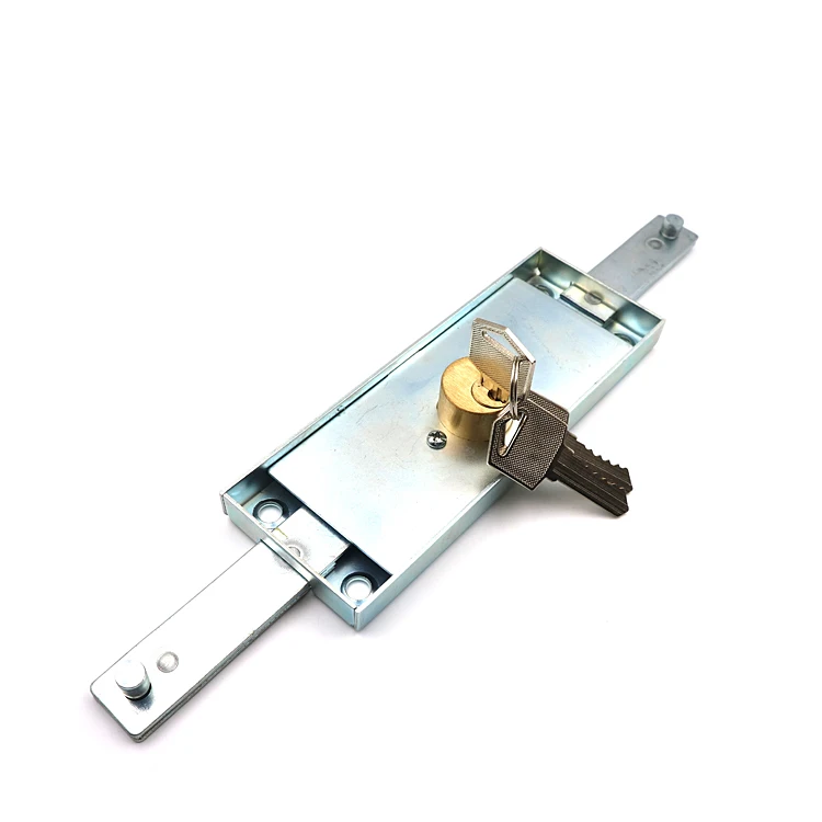 New design CRD warehouse security roll up gate roller shutter door Copper cylinder metal lock