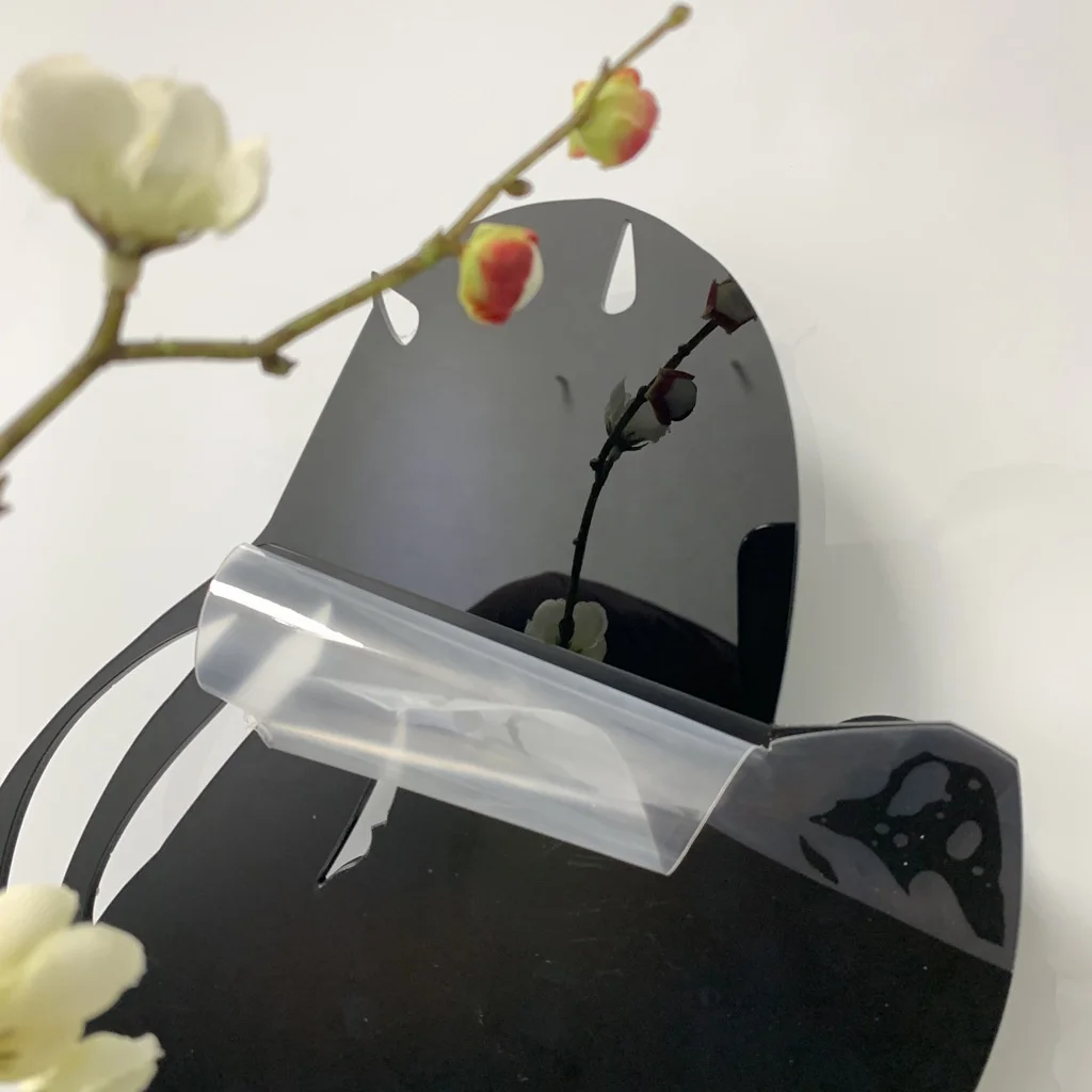 Acrylic LED Neon colorful luminous black hollow wall lamp Anime silhouette lamp