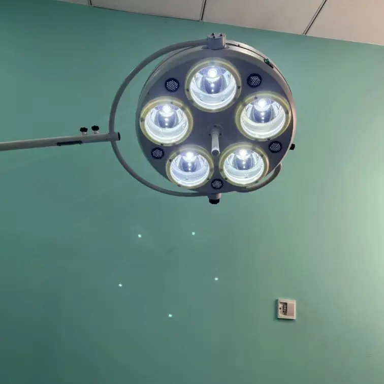 Medical Stand Type LED Shadowless Operation Lamp Mobile Operating Theatre Lights