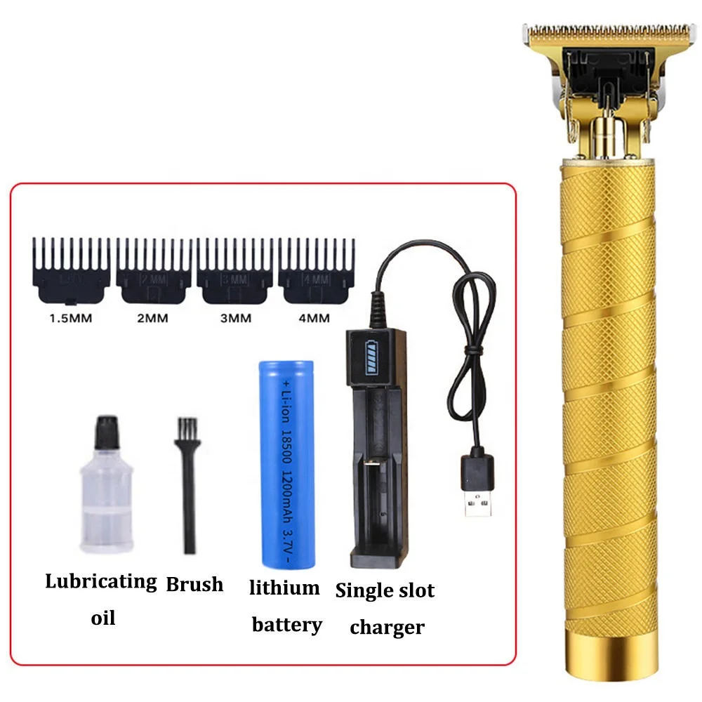 Screw Electric Shear Oil Head Electric Shear Recharged Hair Machine For Men