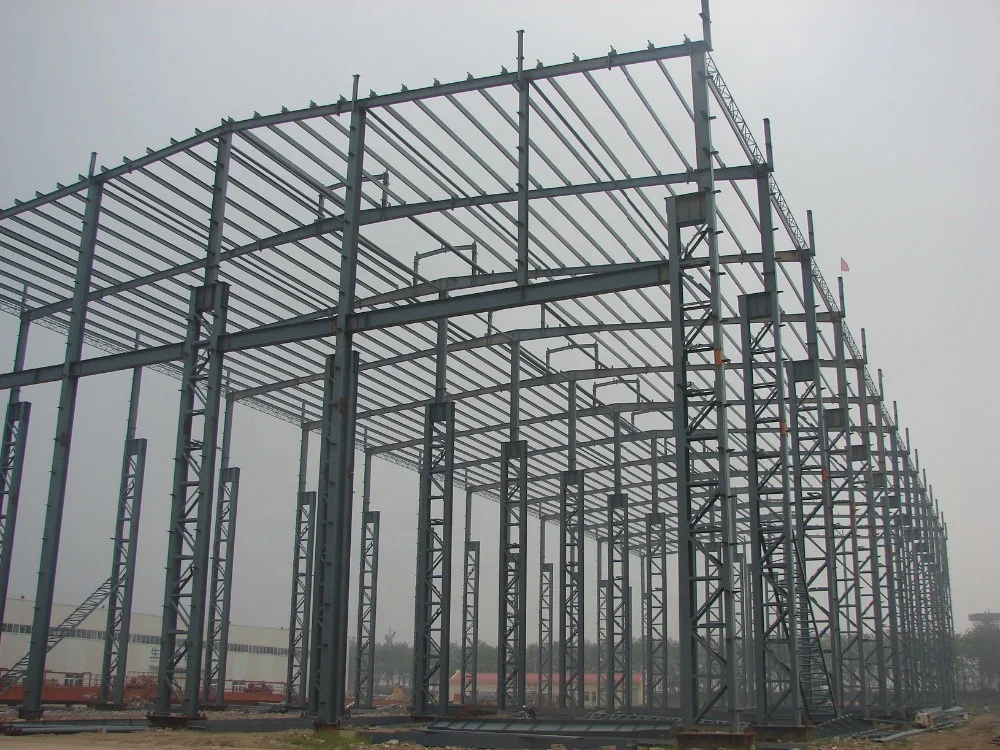 Light steel structure warehouse Small aircraft flight test warehouse