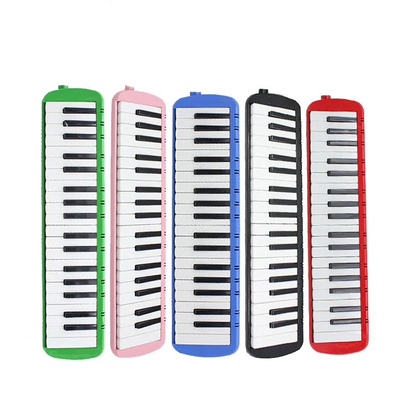 Wholesale hot selling  private label 37 keys colorful Piano musical instrument melodica for sale