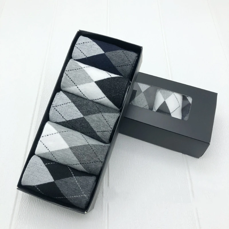 Short-Time Men_Fashion_ Plain Business Socks Low Cut Mens Socks