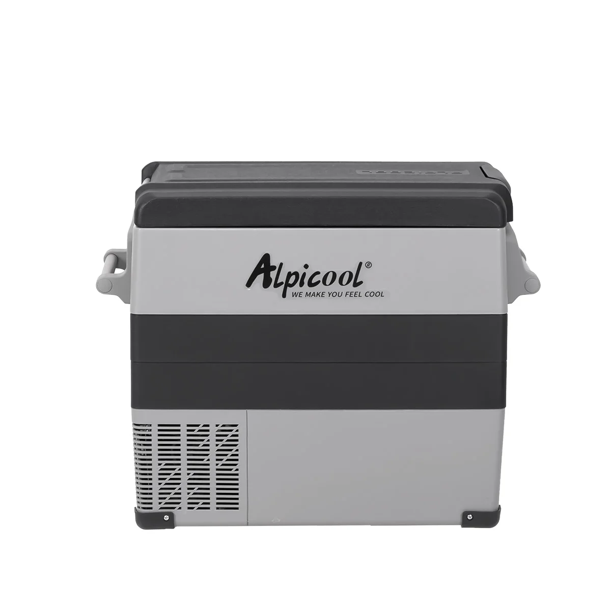 NCF55 Alpicool mini 49.4L Electric control cooler Portable Car Fridge DC 12v 24V AC 100-240v compressor camping Refrigerator