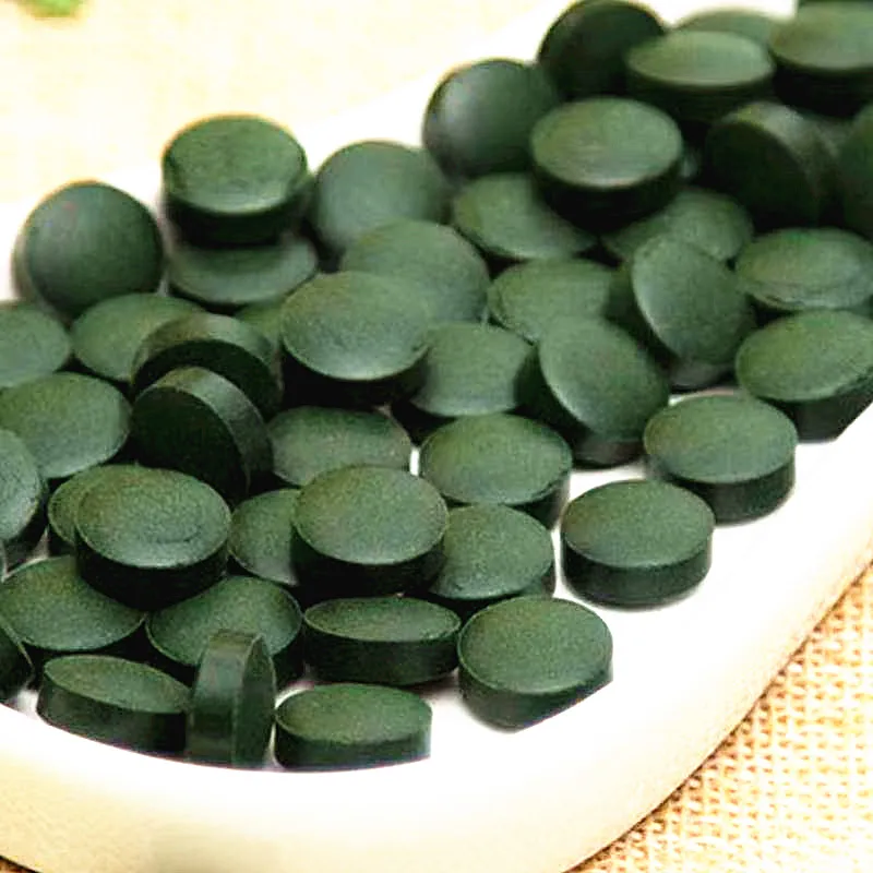 
Wholesale Supply private label Organic spirulina 500mg Tablet in bulk 