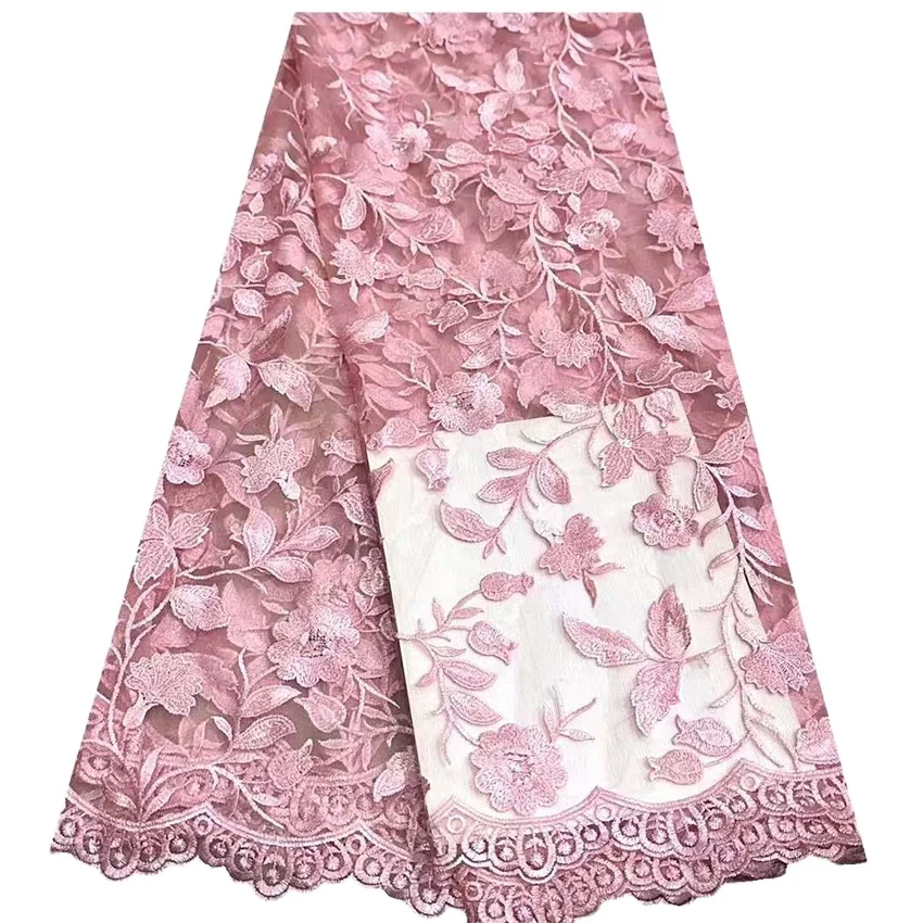 Сетчатая Цветочная кружевная ткань «Diy» свадебная занавеска шитье лоскутный материал