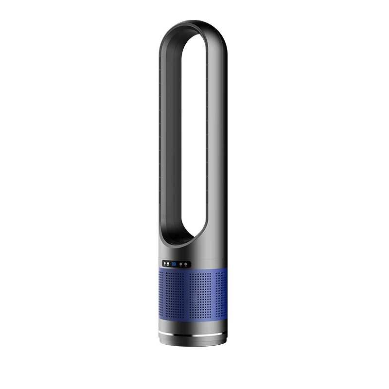IHomey  Air Cooling Bladeless Tower Fan and Air Purifier in one, Standing fan remote control