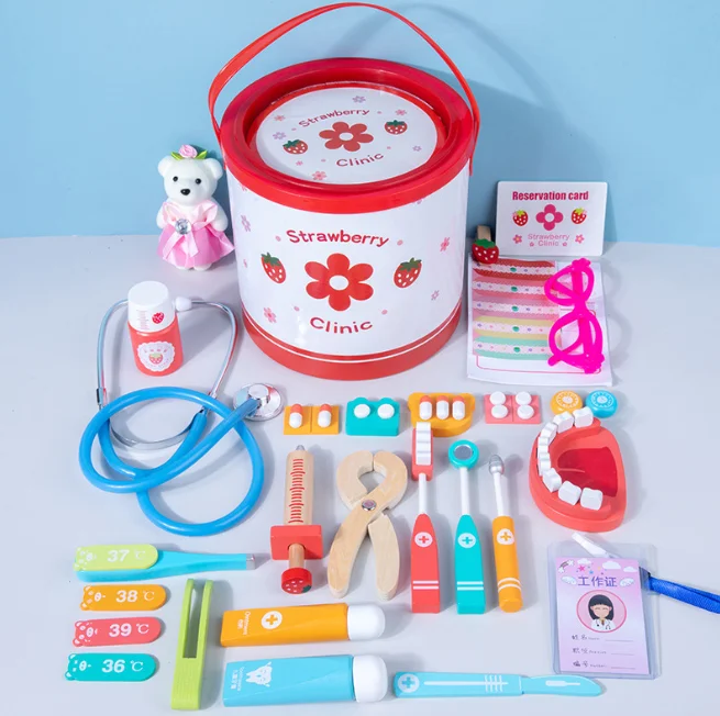 Yoyo Beehive 7pc/set Baby Montessori Toys Wooden Rattle Toy