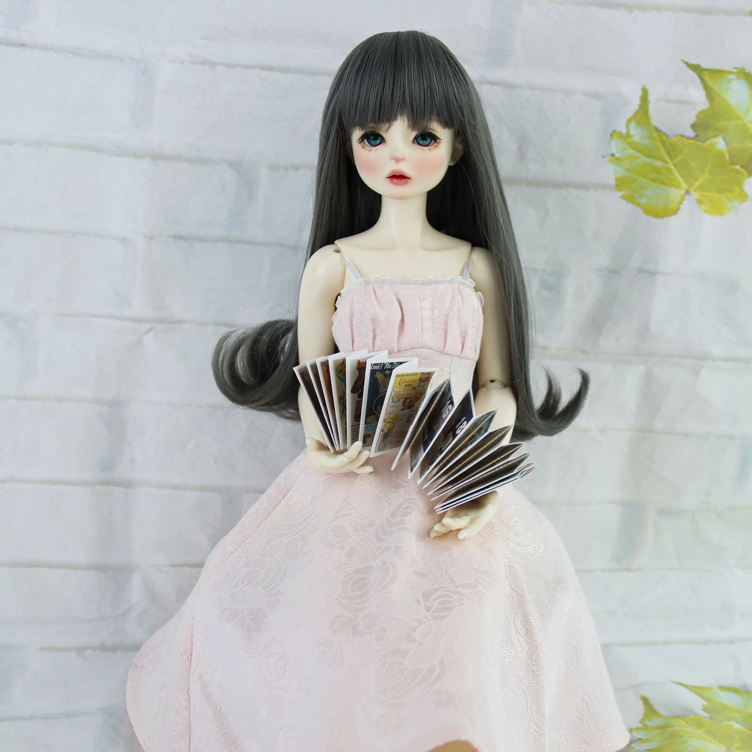 1/3 BJD SD Wigs Short Curly Synthetic Fiber Hair