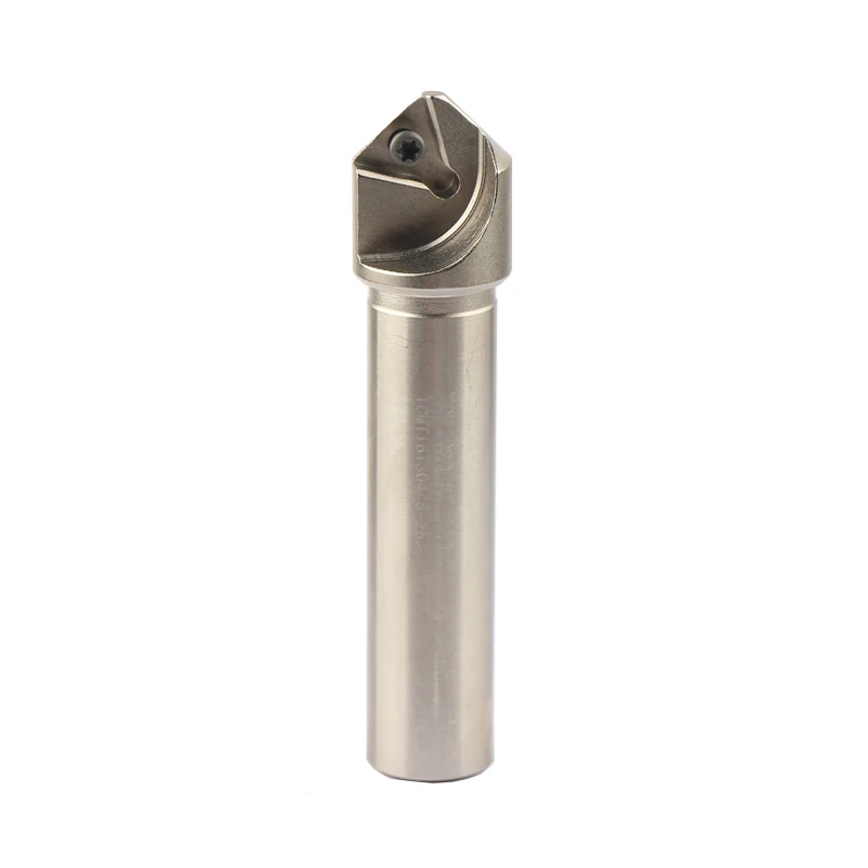 CNC chamfering tool holder 45 Degree Chamfer Cutter Milling 12 16 20 25mm C16-20-110 TCMT Carbide Inserts CNC Chamfer Tools