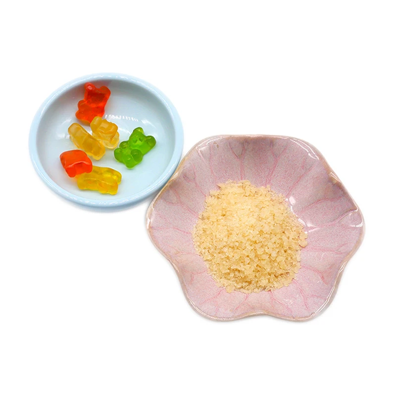 Food Thickener Gelatin Food Grade 200 Bloom Gelatin for Gummy Candy