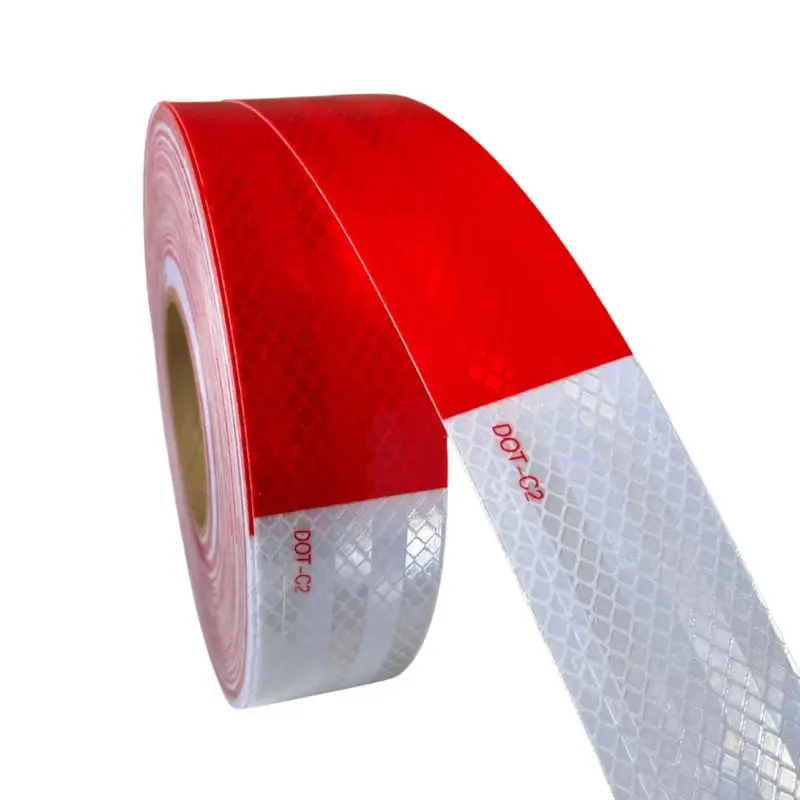 High intensity grade red white yellow DOT C2 ECE 104r 00821 Reflective Tape