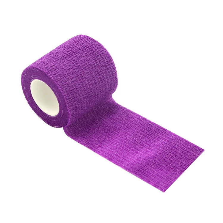 Factory Wholesale Cohesive Bandage for Outdoor Sports Elastic Self-adhesive Bandages Fixing Wrist Elbow Knee Ankle Bandage