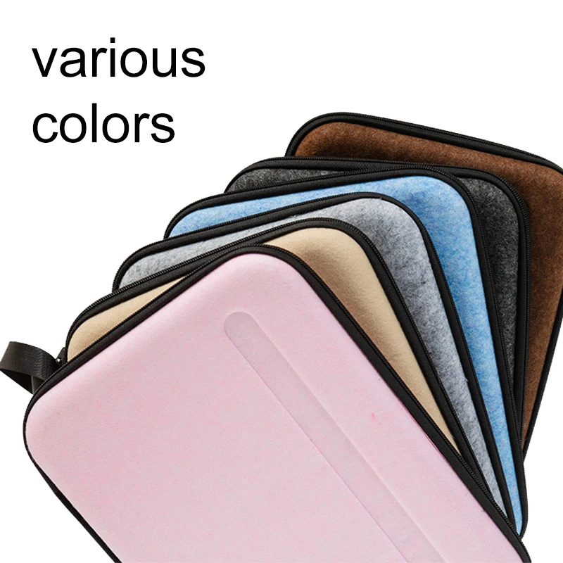 Waterproof Shockproof Black Zipper Laptop Bag For Macbook Pro 13 Case For Macbook EVA Hard Case