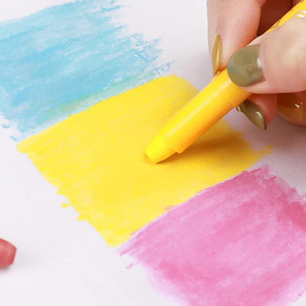 Wholesale Non Toxic Washable Crayons 18 colors twisted crayon set for child