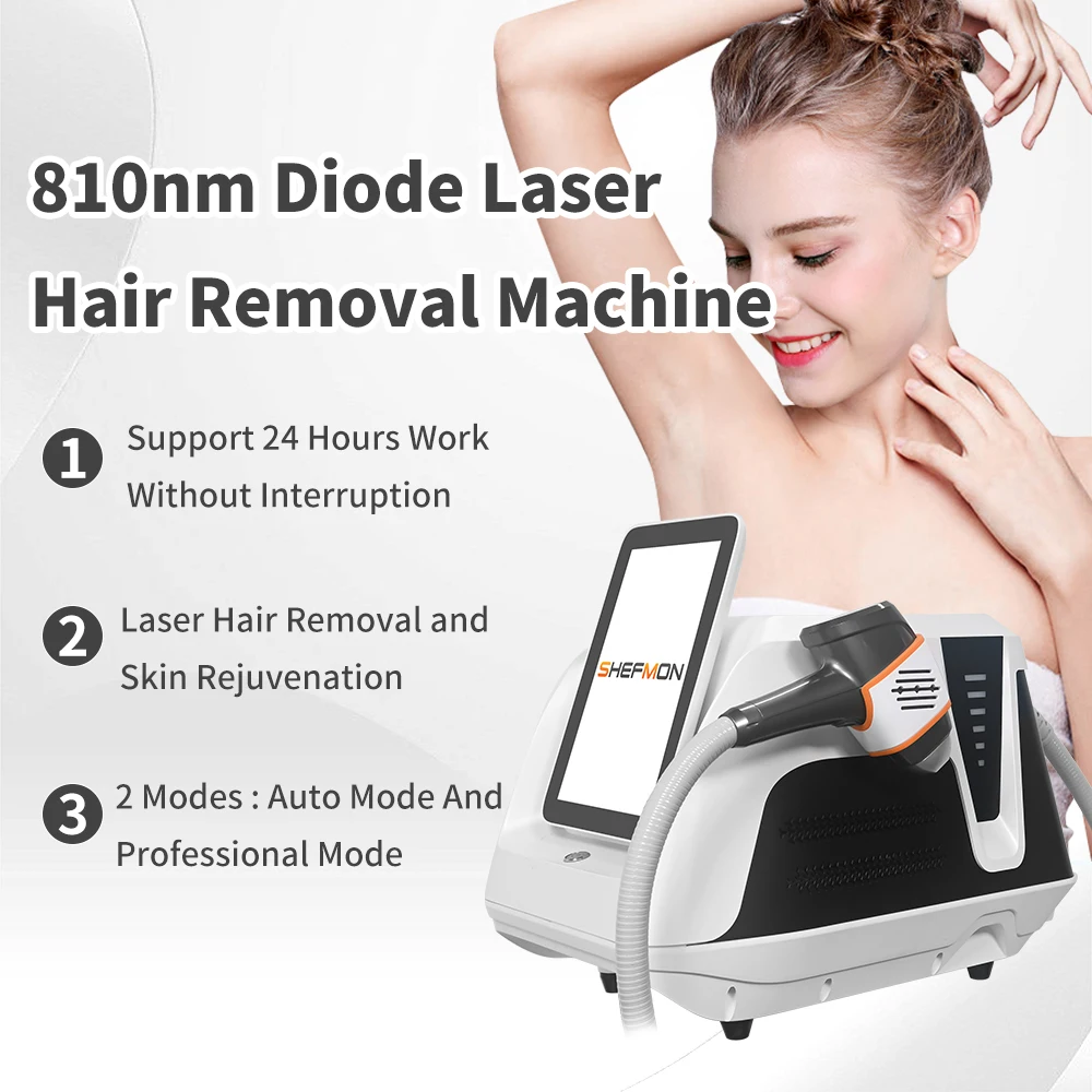 A0422 Good Price 755 1064nm 808nm Painless Diode Laser Hair Removal Machines For Rent / Hair Laser Removal for Men Women Girls